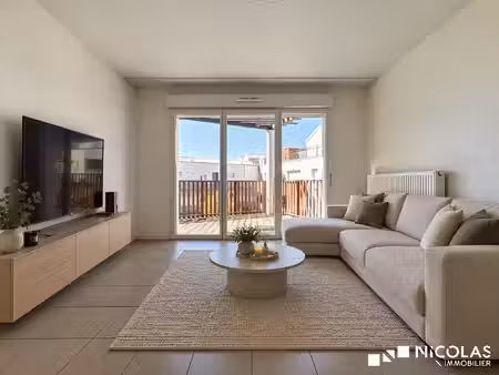 bas cenon – lumineux t3 avec balcon et parking