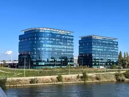 energiezuinige kantoren in kantoorproject blue towers in gent