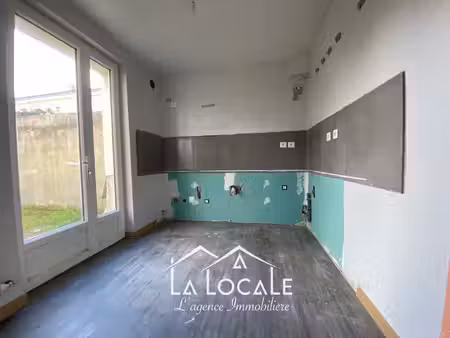 maison de ville avec petit jardin