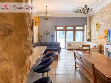peyriac de mer - appartement de caractere de 109m2 - cour exterieure