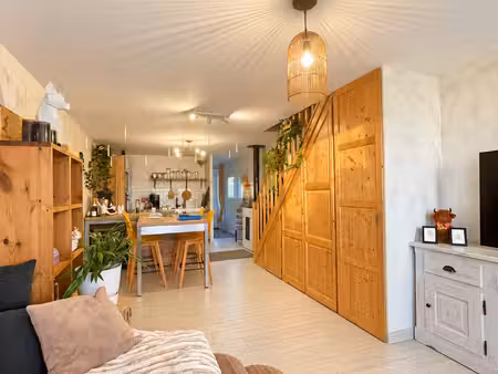 vente maison 3 pièces  59.82m²  les sables