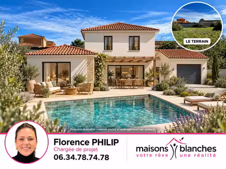 vente maison neuf 5 pièces 100m2 le cannet-des-maures - 420000 € - surface privée