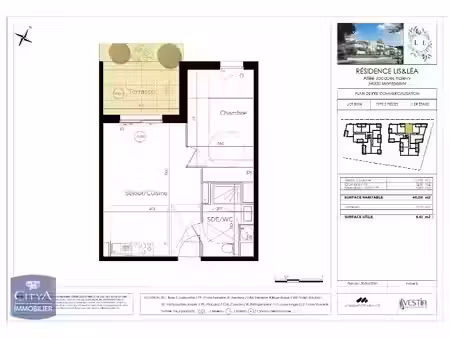 appartement à louer 2 pièces 40.08 m² - montpellier (34) - 652€