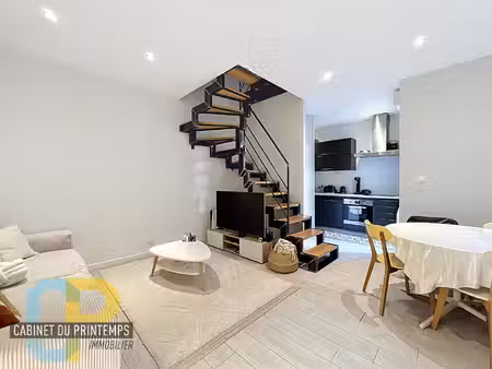 maison t3 - 45.23m² - jardin  quartier les chalets