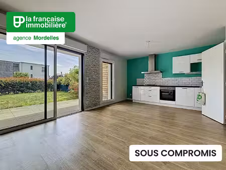 a vendre - mordelles -t2 rez-de-jardin avec terrasse et jardin privatif