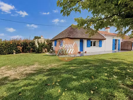 saint jean de monts - bourrine 2 pièces sur 340m2 de terrain