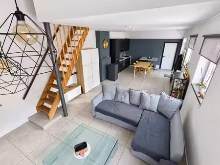 maison moderne - terrasse - grand sejour