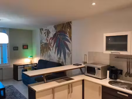 marmande centre ville – grand studio de 30 m² – meublé  équipé et climatisé
