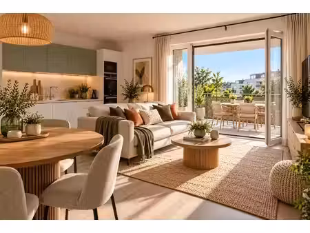 vente appartement 3 pièces 55 m² à tours (37000)  201 575 €