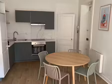 lyon 3ᵉ – t2 meublé rénové avec terrasse de 18 m²