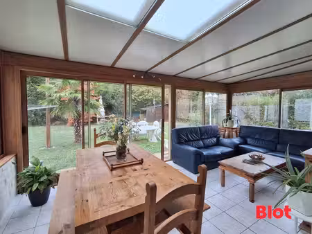 saint-nazaire – herbins | maison de plain-pied de 95 m²  3 chambres  véranda  jardin et de