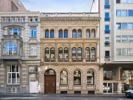 saint-gilles – hôtel de maître mixte avec bureaux  maison ar