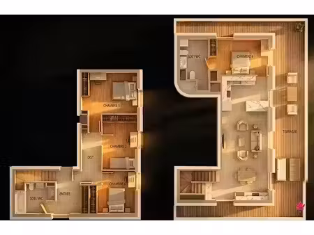 vente appartement 5 pièces 101 m² à villeurbanne (69100)  610 000 €