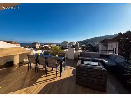 appartement vue mer à vendre