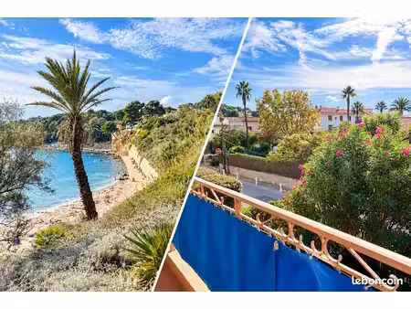 t2 traversant de 53 m² avec terrasse à 5 min à pied de la plage de portissol