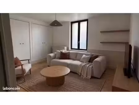 appartement rénové 55 m² – vaulx-en-velin village – meublé