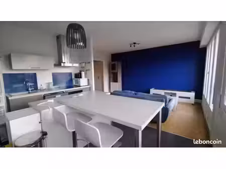 loue appartement meublé 3 pièces  63m²  2 chambres  métro a  villeurbanne