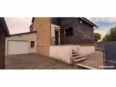 maison 5 pièces avec jardin et grand garage