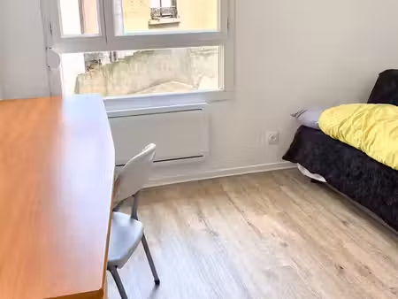 à louer – studio meublé de 18 13 m² – lyon 3ᵉ (avenue lacassagne)