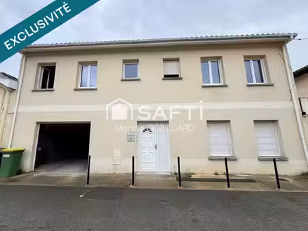 immeuble de rapport  5 lots et grand garage