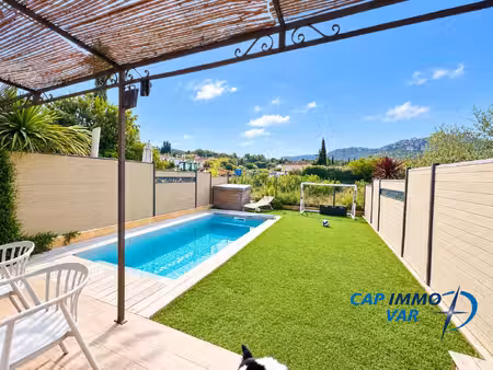maison 4 pièces avec jardin et piscine