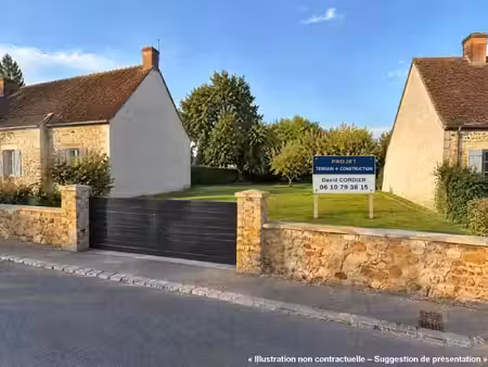 vente terrain 1052 m² à echouboulains (77830)  78 000 €