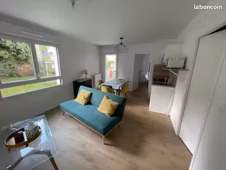 location meublée appartement 2 pièces 42 m² saint-brieuc