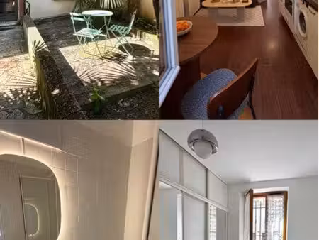 t2 meublé avec terrasse - jardin des plantes - quartier busca