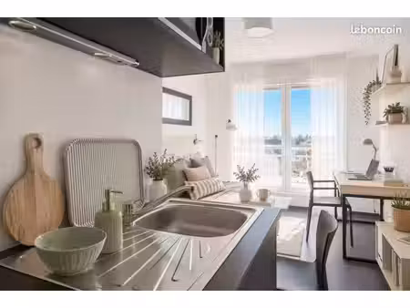 studio 1 pièce 19 m²