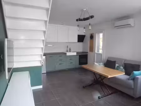 maisonnette rénovée - duplex t2 - 35 m²