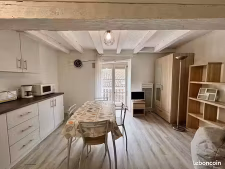 studio meublé 24 m² – centre-ville  rue de la regratterie