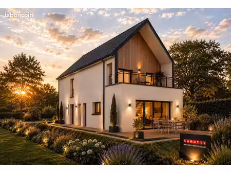 projet de construction d'une maison 130 m² avec terrain à la gouesniere (35)