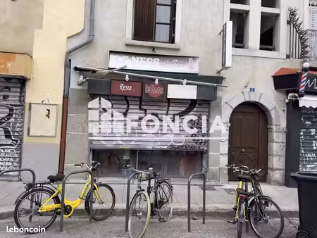 vente - local commercial - 125 m² - 120 000 - grenoble