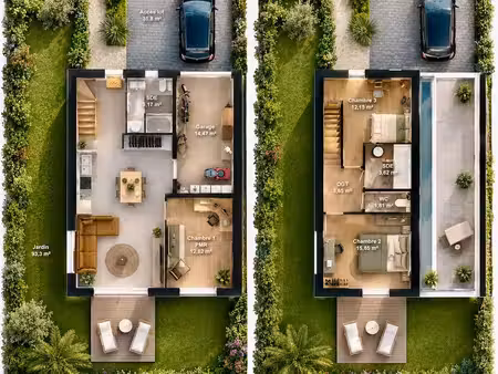 maison neuve 3 chambres