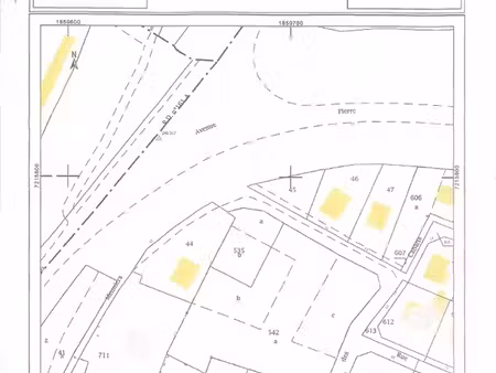 à vendre – terrain constructible de 680 m² à chaumont  faubourg saint-aignan