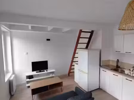 location meublée duplex 3 pièces 37 m² à rouen (76000)  670 €
