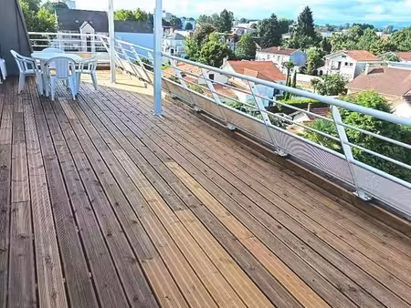 location appartement t3 meublé pau terrasse vue pyrénées