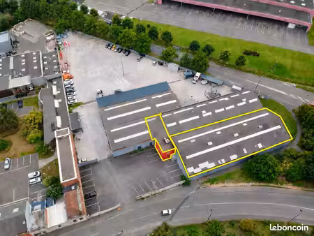 à louer – local d’activité 1300 m² : entrepôt (1000 m²) + bureaux (220 m²) avec atelier st