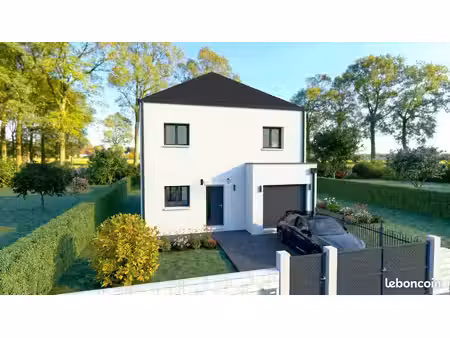 maison 100 m² avec terrain à talmas (80)