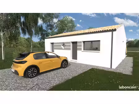 maison de 65 m² sur un terrain de 538 m² à auzay en vendee (85)