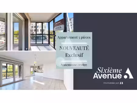 appartement 3 pièces annemasse centre