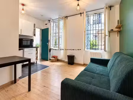 location meublée appartement 1 pièce 18 m² à paris 18ème (75018)  900 €