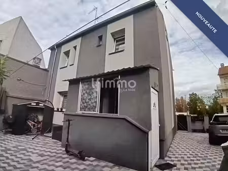 vente maison 4 pièces 93 m² à mulhouse (68100)  190 000 €