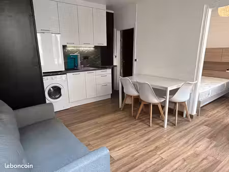 studio t1bis meublé - 21 55 m² - hypercentre de rouen