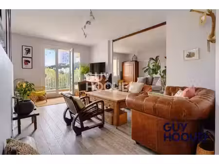 a vendre - appartement dernier étage - lyon 5 - 5 pièces - 101 m2