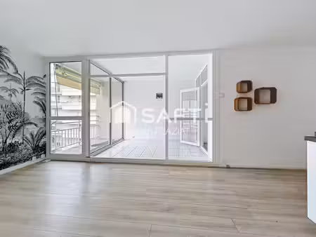 quartier l'aiguillon – appartement 44 m² avec bureau et balcon – proche port et plage
