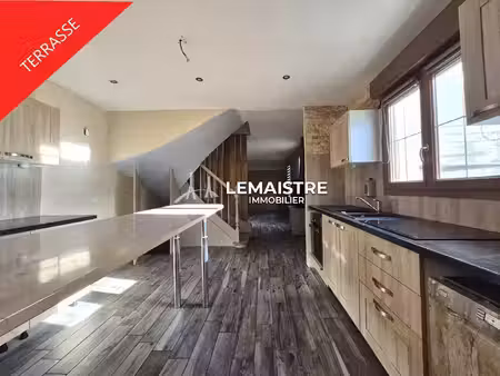 maison à vendre - le havre- quartier de l’eure - 4 chambres - terrasse et stationnement