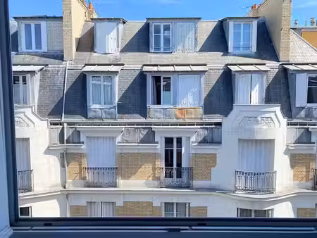 vente appartement 1 pièce 9 m² à paris 16ème (75016)  85 000 €
