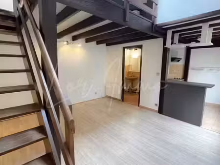 nancy - appartement t1bis 26 10m2 - independant avec cour