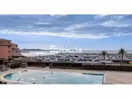 six-fours-les-plages – domaine de la coudoulière – t2 vue mer panoramique avec terrasse et